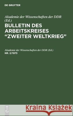 Bulletin des Arbeitskreises 