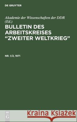 Bulletin des Arbeitskreises 