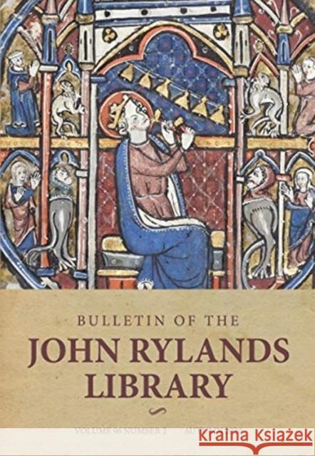 Bulletin of the John Rylands Library 96/2 Mossman, Stephen 9781526157065 Manchester University Press - książka