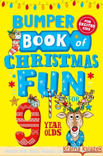 Bumper Book of Christmas Fun for 9 Year Olds Macmillan Children's Books 9781529067033 Pan Macmillan - książka