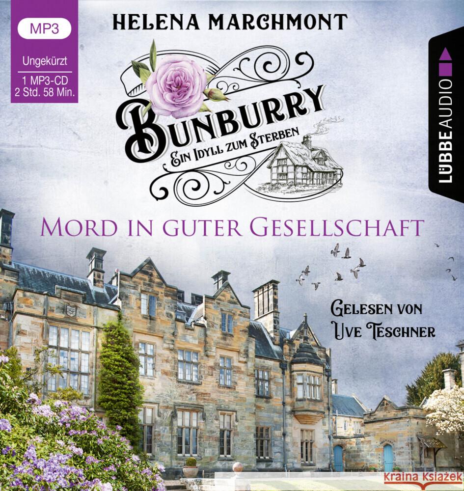 Bunburry - Ein Idyll zum Sterben - Mord in guter Gesellschaft, 1 Audio-CD, 1 MP3 Marchmont, Helena 9783785782910 Bastei Lübbe - książka