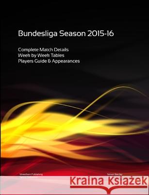 Bundesliga 2015-16 Simon Barclay 9781326714499 Lulu.com - książka