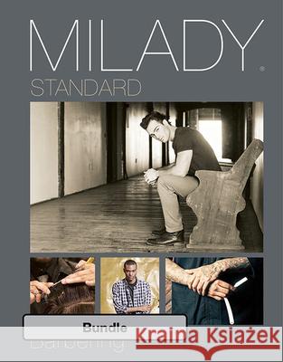 Bundle: Milady Standard Barbering, 6th + Student Workbook + Exam Review Milady 9781337576222 Milady Publishing - książka