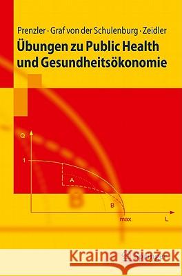 Übungen Zu Public Health Und Gesundheitsökonomie Prenzler, Anne 9783642135040 Not Avail - książka