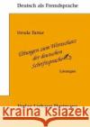 Übungen zum Wortschatz der deutschen Schriftsprache, Lösungen Turtur, Ursula   9783922989622 Liebaug-Dartmann