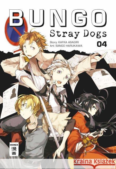 Bungo Stray Dogs. Bd.4 Asagiri, Kafka; Harukawa, Sango 9783770495641 Egmont Manga - książka