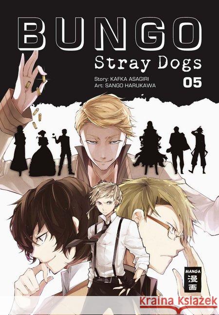 Bungo Stray Dogs. Bd.5 Asagiri, Kafka; Harukawa, Sango 9783770498079 Egmont Manga - książka