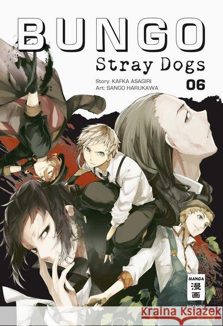 Bungo Stray Dogs. Bd.6 Asagiri, Kafka; Harukawa, Sango 9783770498086 Egmont Manga - książka