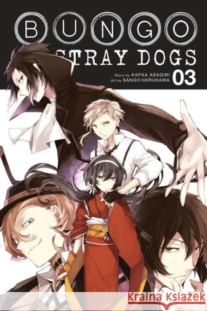 Bungo Stray Dogs, Vol. 3 Kafka Asagiri 9780316468152 Yen Press - książka