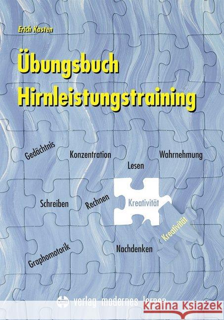 Übungsbuch Hirnleistungstraining Kasten, Erich 9783808008423 Verlag modernes lernen - książka