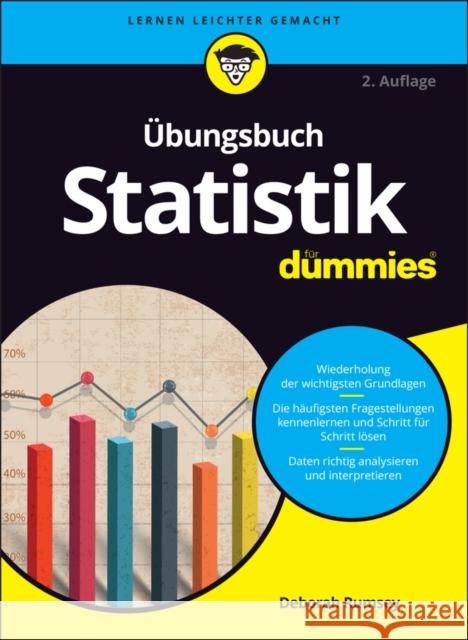 Übungsbuch Statistik für Dummies Rumsey, Deborah J. 9783527711550 John Wiley & Sons - książka