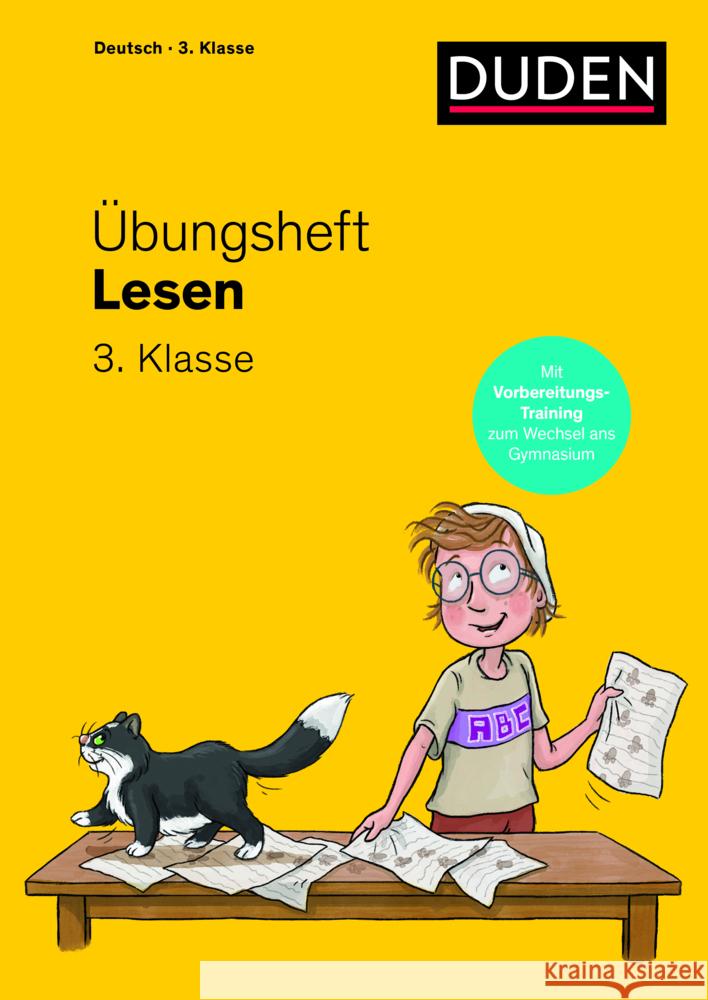 Übungsheft - Lesen 3. Klasse Wimmer, Andrea 9783411762941 Duden - książka