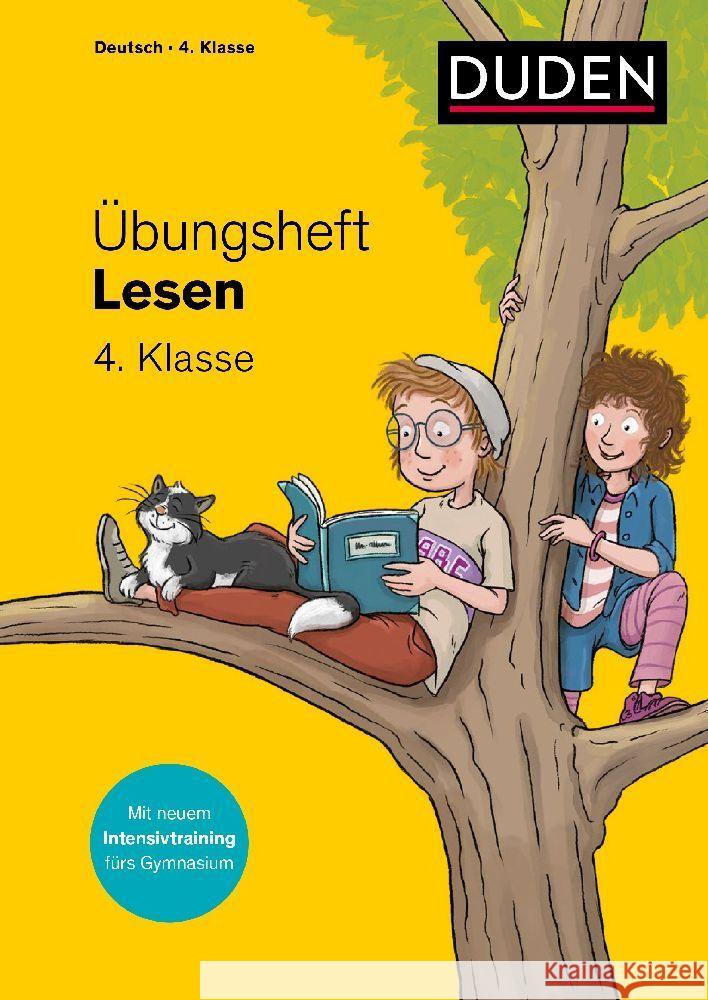 Übungsheft - Lesen 4. Klasse Wimmer, Andrea 9783411762996 Duden - książka