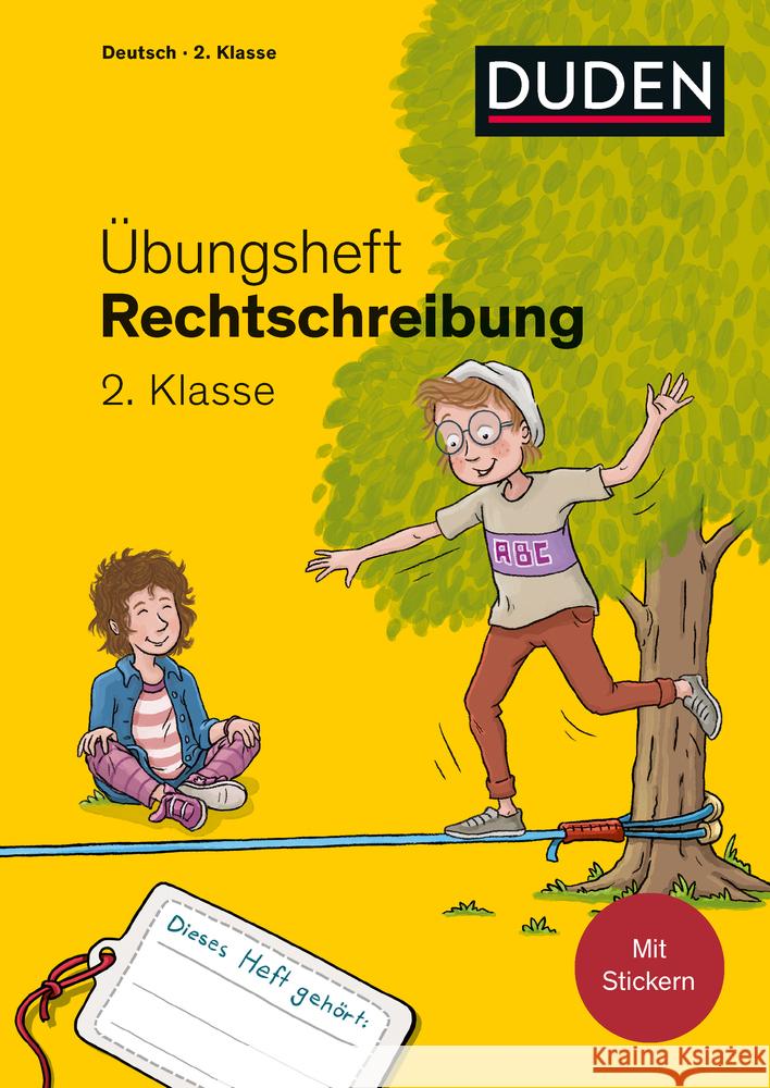 Übungsheft - Rechtschreibung 2.Klasse  9783411747962 Duden - książka