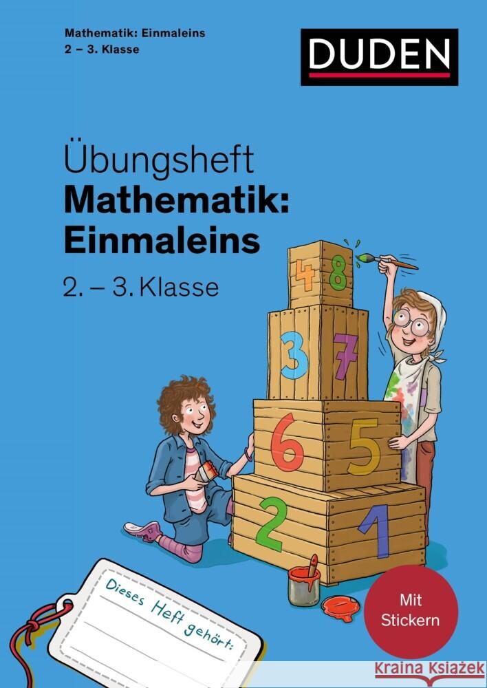 Übungsheft Mathematik - Einmaleins 2./3. Klasse  9783411747993 Duden - książka