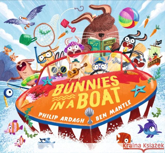 Bunnies in a Boat Ardagh, Philip 9781406395044 Walker Books Ltd - książka