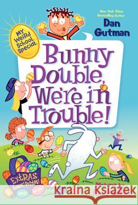 Bunny Double, We're in Trouble! Dan Gutman 9780062284006 HarperCollins - książka