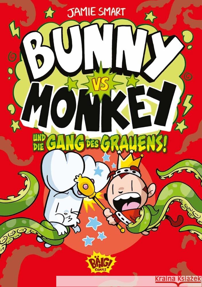 Bunny vs. Monkey - und die Gang des Grauens Smart, Jamie 9783770407293 Egmont Bäng - książka