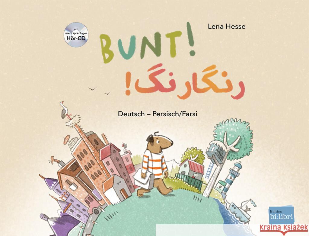 Bunt! Hesse, Lena 9783198096000 Hueber - książka