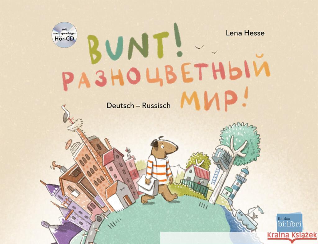 Bunt! Hesse, Lena 9783198196007 Hueber - książka