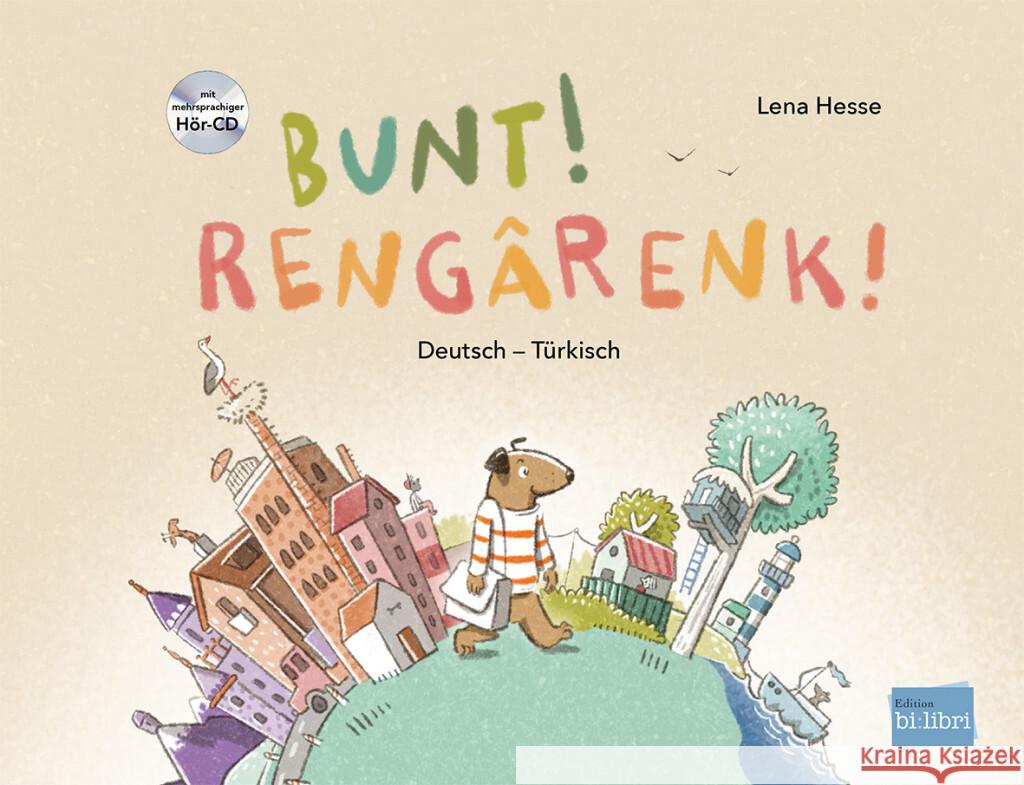 Bunt! Hesse, Lena 9783198396001 Hueber - książka