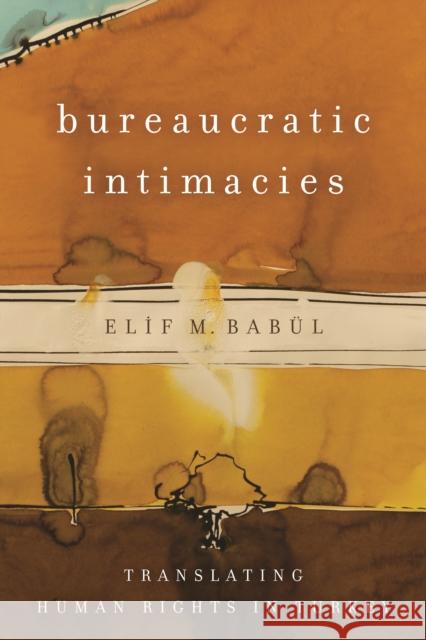 Bureaucratic Intimacies: Translating Human Rights in Turkey  9781503601895 Stanford University Press - książka