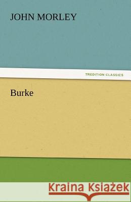 Burke  9783842449053 tredition GmbH - książka