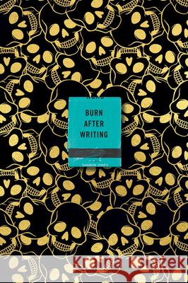 Burn After Writing (Skulls) Sharon Jones 9780593539538 Tarcherperigee - książka