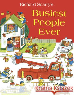 Busiest People Ever Richard Scarry 9780007546367 HarperCollins Publishers - książka