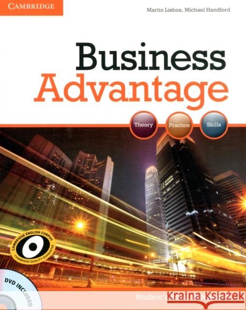 Business Advantage Advanced Student's Book with DVD Lisboa Martin Handford Michael 9780521181846  - książka