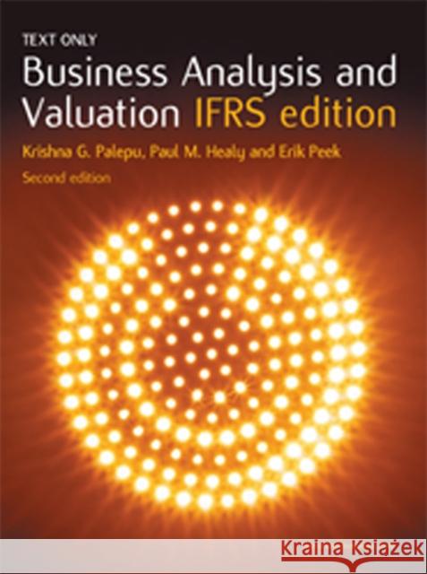 Business Analysis and Valuation : Text Only Krishna G Palepu 9781408021163  - książka