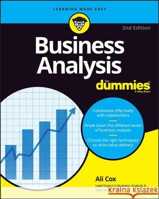 Business Analysis For Dummies Alison Cox 9781119912484 John Wiley & Sons Inc - książka