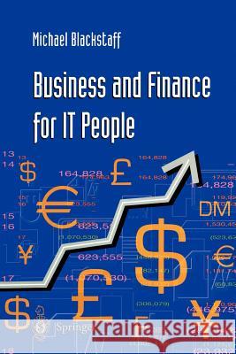Business and Finance for It People Blackstaff, Michael 9781852332648 Springer - książka