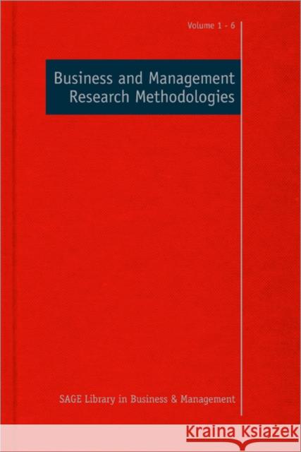 Business and Management Research Methodologies Phil Johnson Murray Clark 9781412912228 Sage Publications - książka