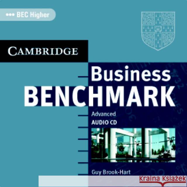 Business Benchmark Advanced Audio CD Bec Higher Brook-Hart, Guy 9780521672993 Cambridge University Press - książka