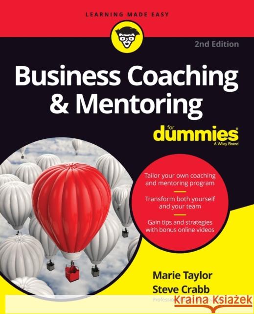 Business Coaching & Mentoring For Dummies Steve Crabb 9781119363927 John Wiley & Sons - książka