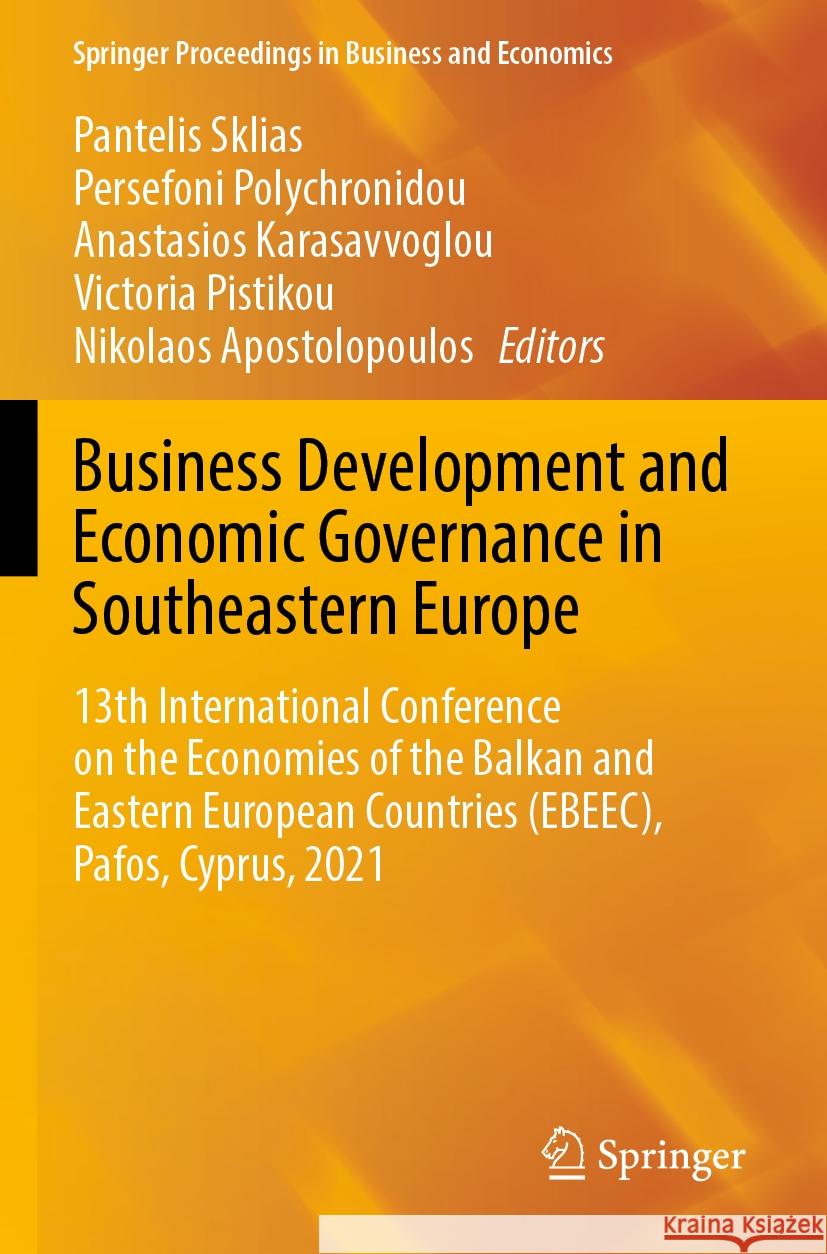 Business Development and Economic Governance in Southeastern Europe  9783031053535 Springer International Publishing - książka