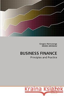 Business Finance Gregory Namusonge, Moses Anyangu 9783639209174 VDM Verlag - książka