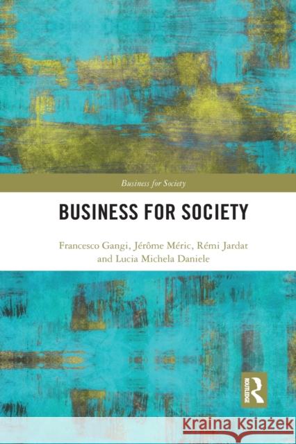 Business for Society R Jardat J 9781032088266 Routledge - książka