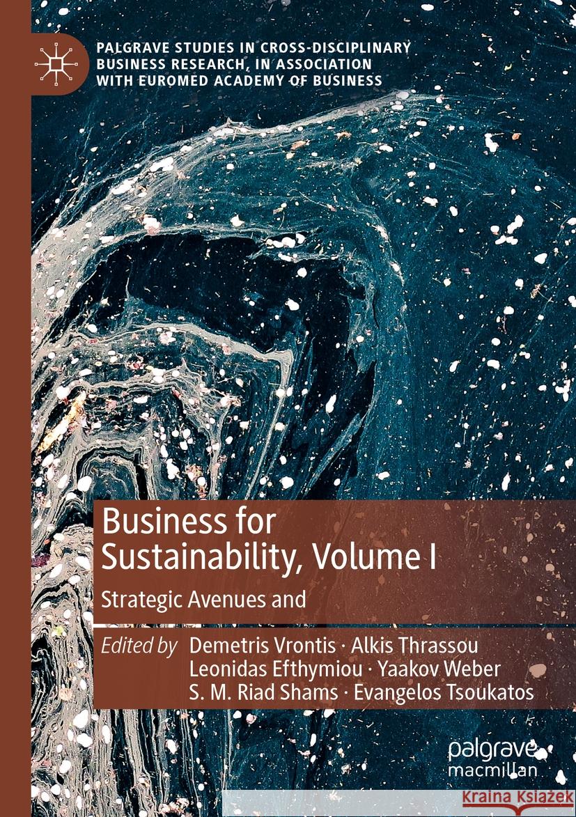 Business for Sustainability, Volume I: Strategic Avenues and Managerial Approaches Demetris Vrontis, Alkis Thrassou, Leonidas Efthymiou 9783031373633 Springer International Publishing AG - książka