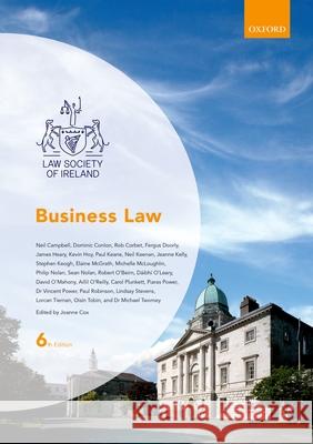 Business Law Joanne Cox 9780199678655 OXFORD UNIVERSITY PRESS ACADEM - książka