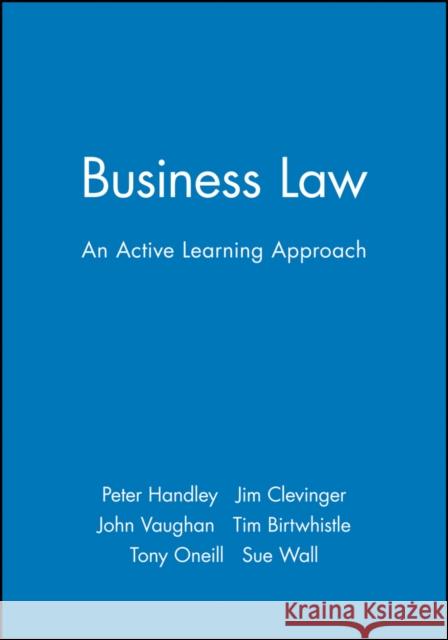 Business Law Handley, Peter 9780631201830 Wiley-Blackwell - książka