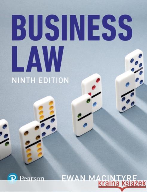 Business Law Ewan MacIntyre 9781292219950 Pearson Education Limited - książka