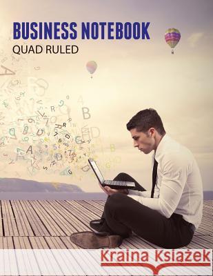 Business Notebook, Quad Ruled Speedy Publishin 9781633837591 Speedy Publishing LLC - książka