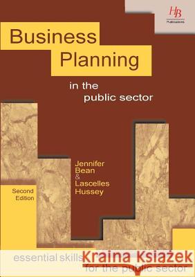 Business Planning in the Public Sector Jennifer Bean 9781899448579  - książka