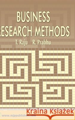 Business Research Methods Raju T 9788180941269 Mjp Publishers - książka