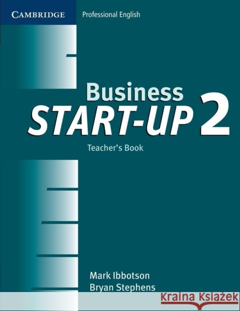 Business Start-Up 2 Ibbotson, Mark 9780521534703  - książka