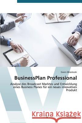 BusinessPlan Professional Zdravkoski Goce 9783639789010 AV Akademikerverlag - książka