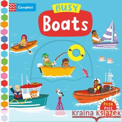 Busy Boats Campbell Books 9781035043781 Pan Macmillan - książka