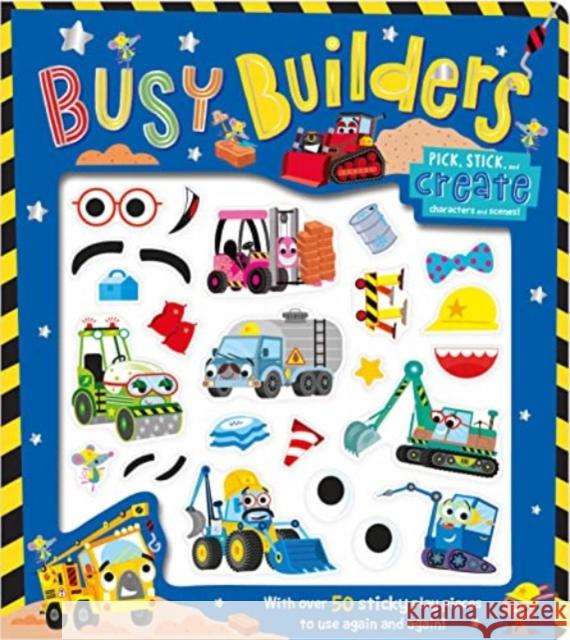 Busy Builders Alexandra Robinson 9781803371504 Make Believe Ideas - książka